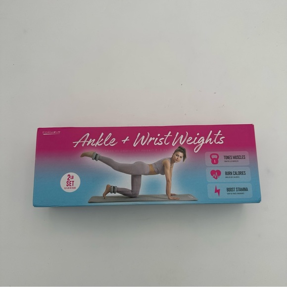 FormFit Accessories Formfit Ankle Wrist Weights 2 Lb Set Brand New